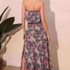 Bloom Party Strapless Maxi Dress