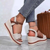 Champagne Coast Wedge Sandals