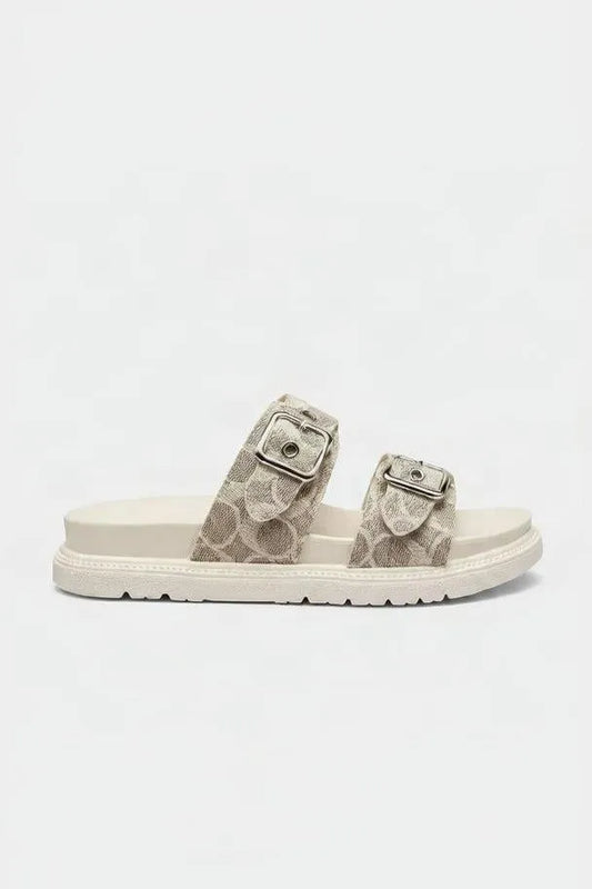 Comfort Never Looked Better Monogram Slide