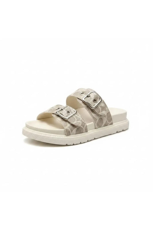 Comfort Never Looked Better Monogram Slide