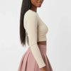 Couture Essential High-waist Pleated Mini Skirt