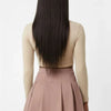 Couture Essential High-waist Pleated Mini Skirt