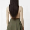 Couture Essential High-waist Pleated Mini Skirt