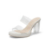 Crystal Clear Intent Heels