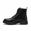 Bottes Martin à lacets et bout rond