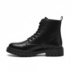 Bottes Martin à lacets et bout rond