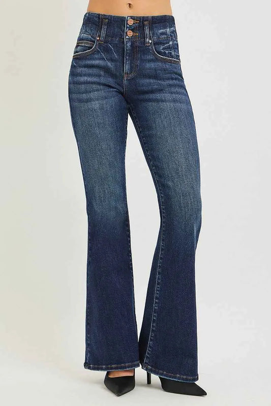 Darkwave Diva High Rise Flare Jeans