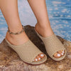 Desert Breeze Comfort Open Toe Wedges
