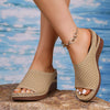 Desert Breeze Comfort Open Toe Wedges