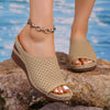 Desert Breeze Comfort Open Toe Wedges