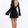 Dirty Elizabet Lace Flare Sleeve Mini Dress