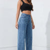 Easy Does It High-Rise Wide-Leg Jeans