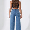 Easy Does It High-Rise Wide-Leg Jeans