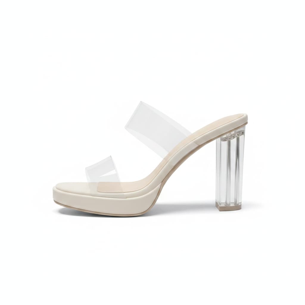 Crystal Clear Intent Heels