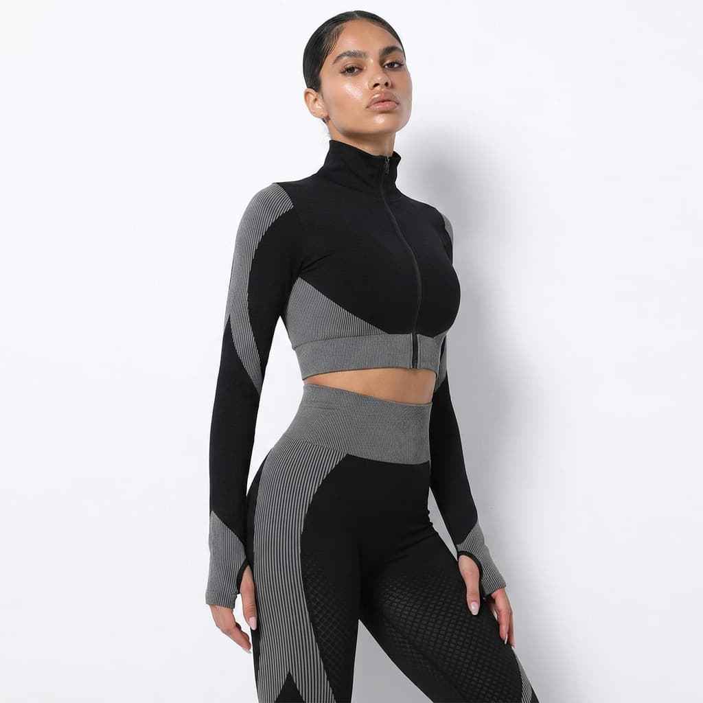 Erica Color Block Activewear Set