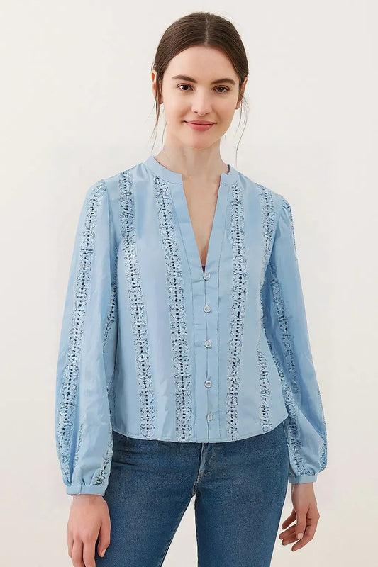 Simple Temperament Crew Neck Shirt