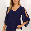 Vibe Sheer V-Neck