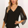 Vibe Sheer V-Neck