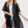 Geometric Pattern Tassel Cover Up