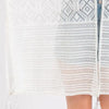 Geometric Pattern Tassel Cover Up