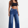 High-Waisted Wide Leg Jeans