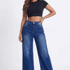 High-Waisted Wide Leg Jeans