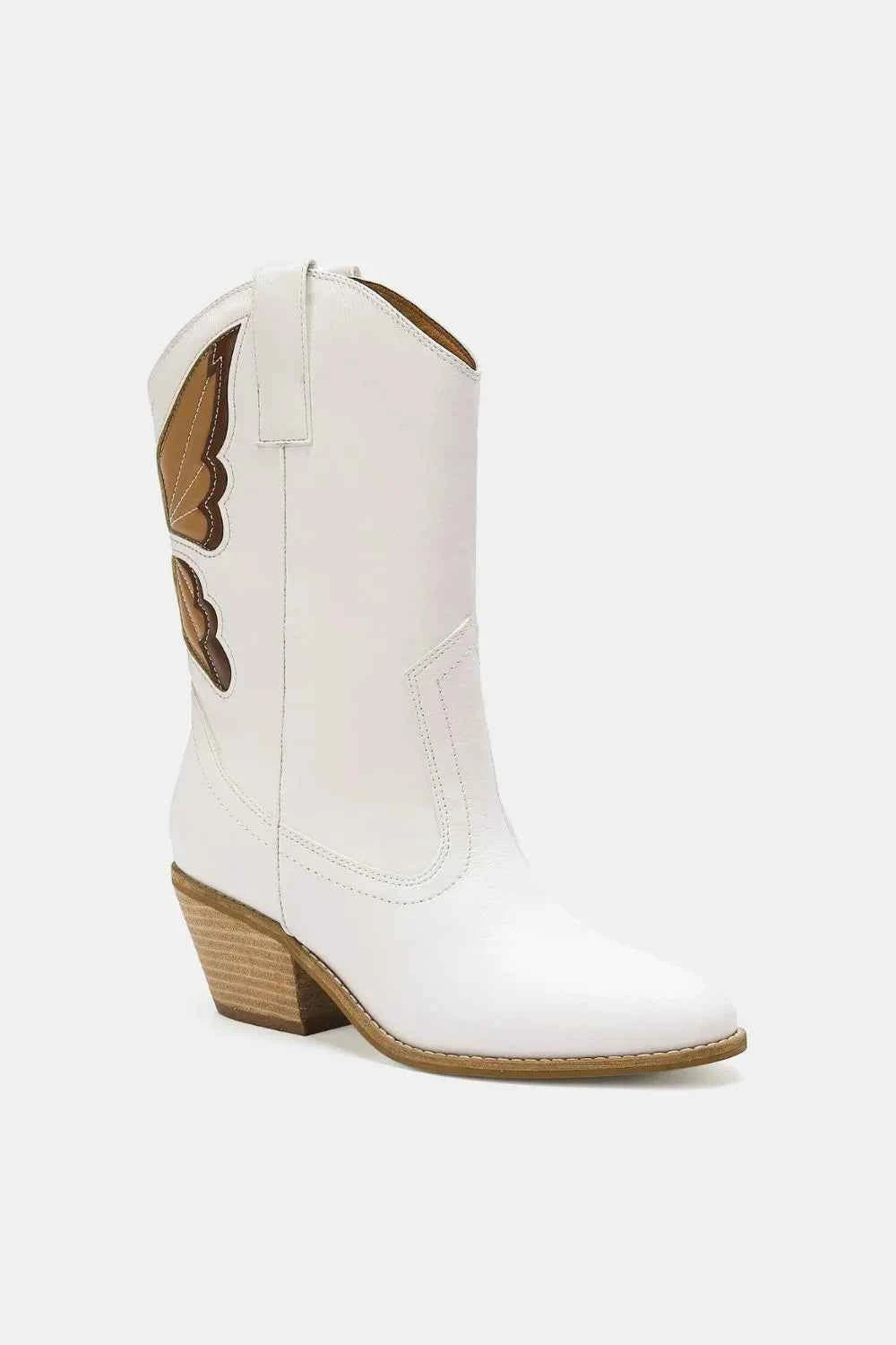 Ivory Outlaw Energy Fashion Butterfly Boots