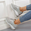 Lace Up Wedge Glow Street Sneakers
