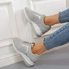 Lace Up Wedge Glow Street Sneakers