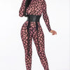 Late Checkout Geometric Printed Jumpsuit