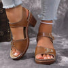 Midnight Charm Comfort Open Toe Heels