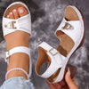 Midnight Charm Comfort Open Toe Heels