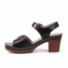 Midnight Charm Comfort Open Toe Heels