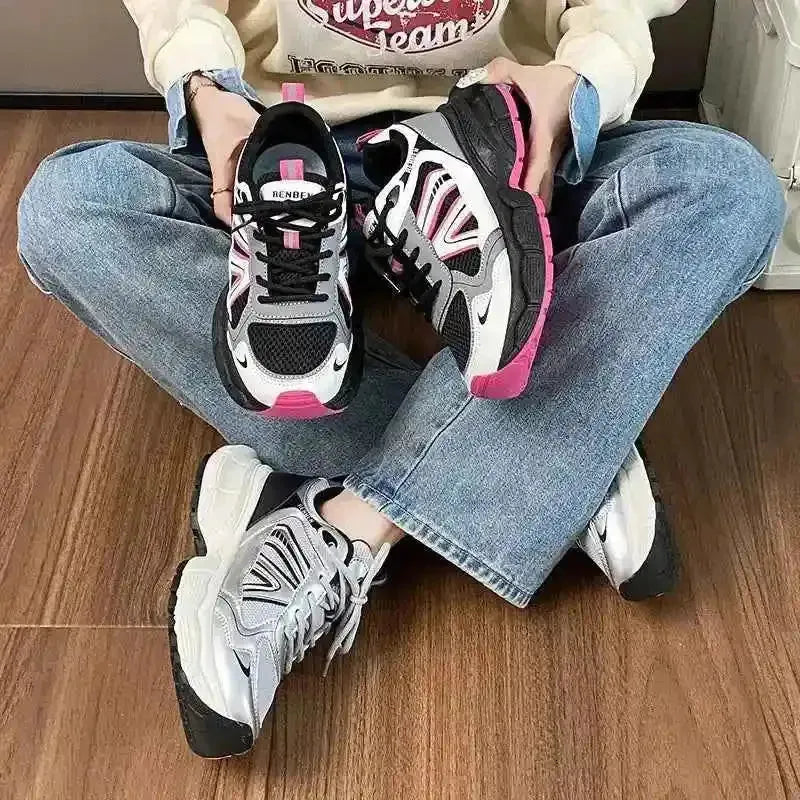 Neon Rush Chunky Runner Sneakers