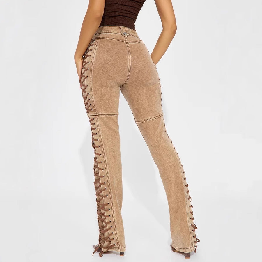 Reap The Cage Schnürjeans 