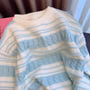 Parisian Breeze Striped Pullover Sweater