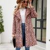 Foxy  Leopard Print Imitation Fur  Coat