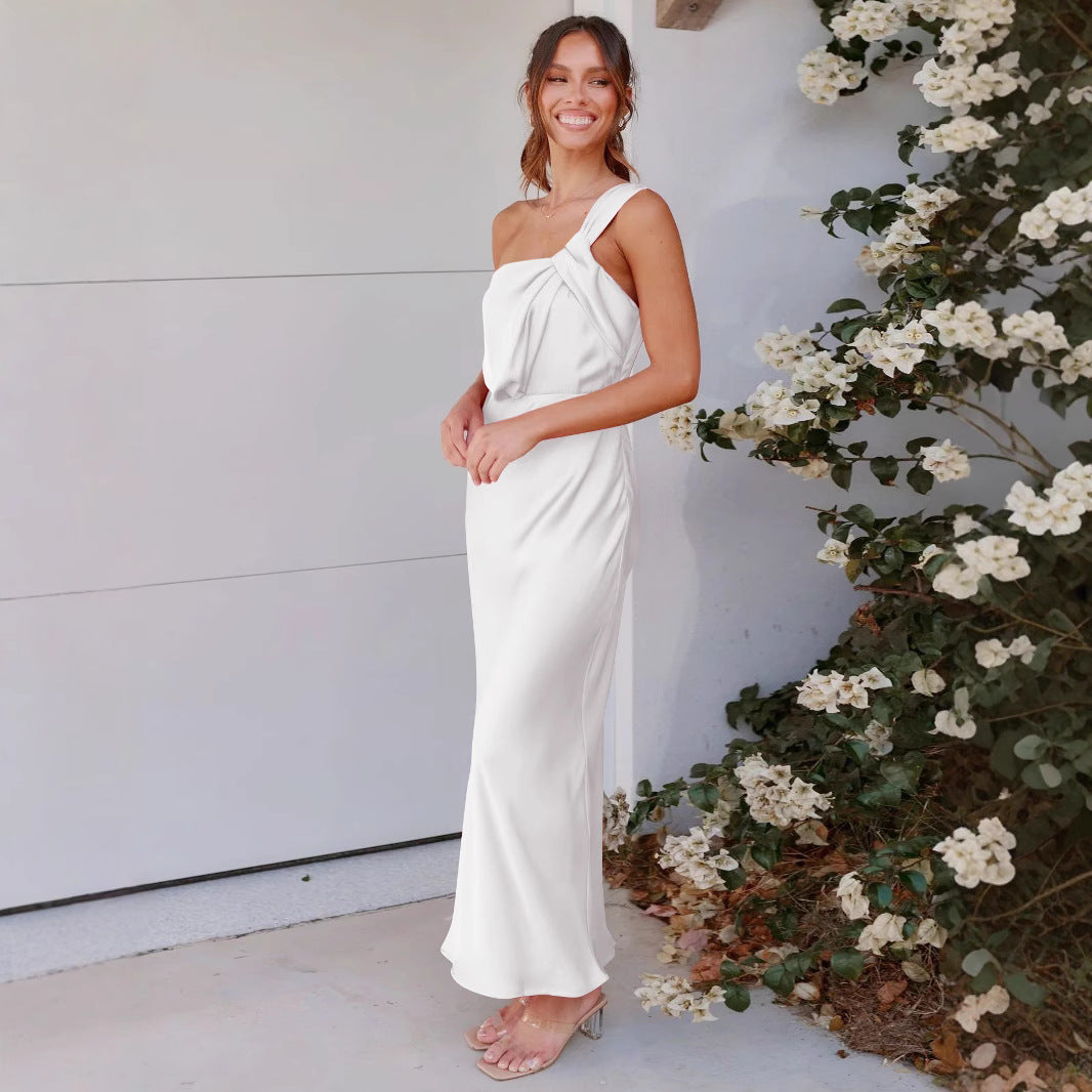 Satine Chic Monostrap Dress"