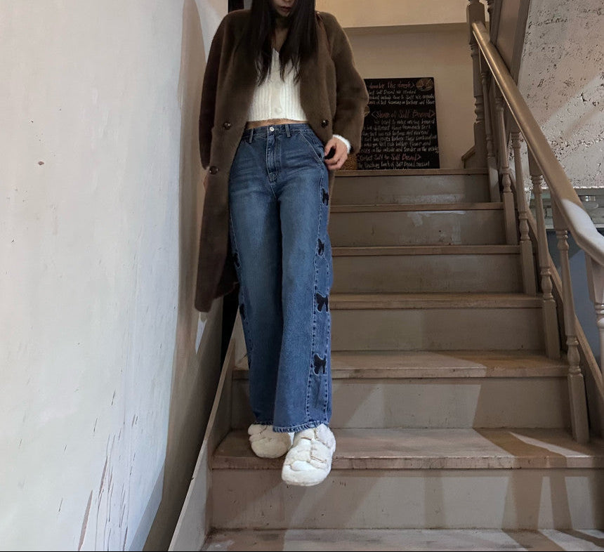 Keep It Classy Denim Trousers