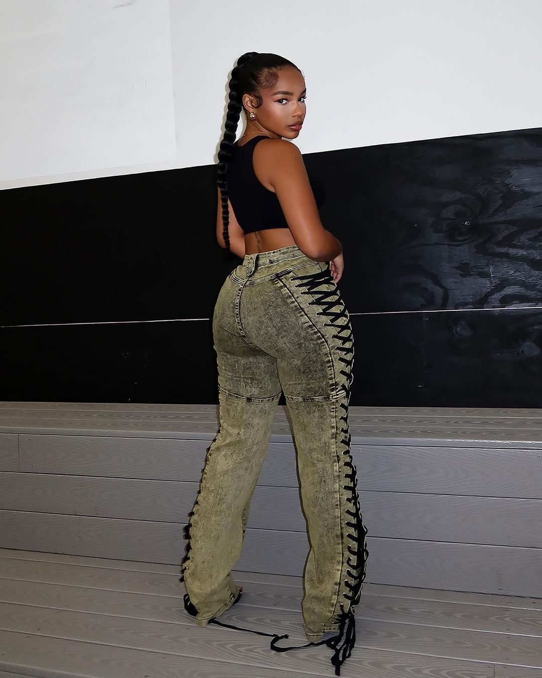 Reap The Cage Schnürjeans 