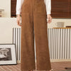 Velvety Brown Vintage Pants