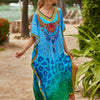 Seaside Vacation Maxi Boho Dress