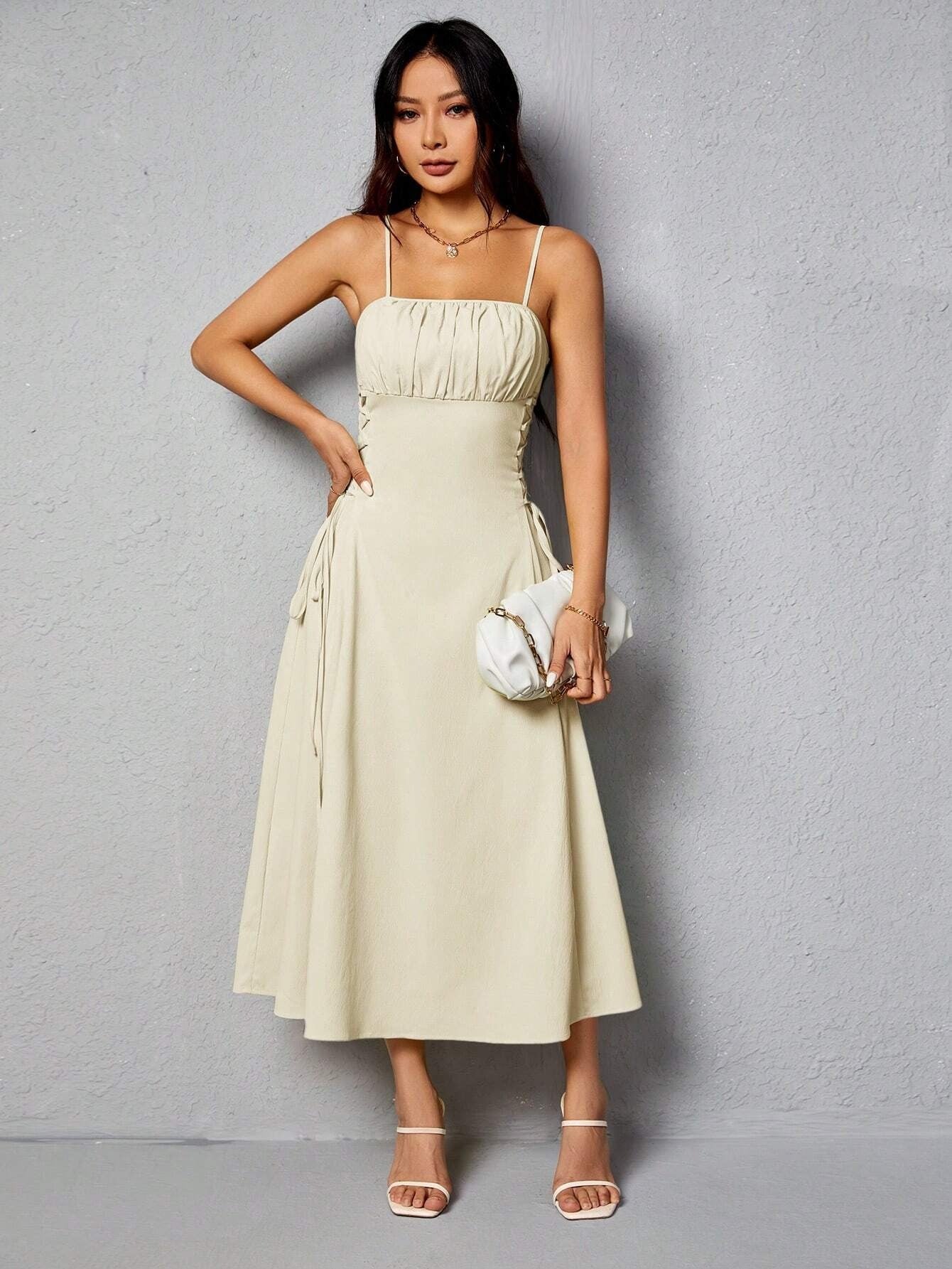 Isla Allure Spaghetti Straps Long Dress