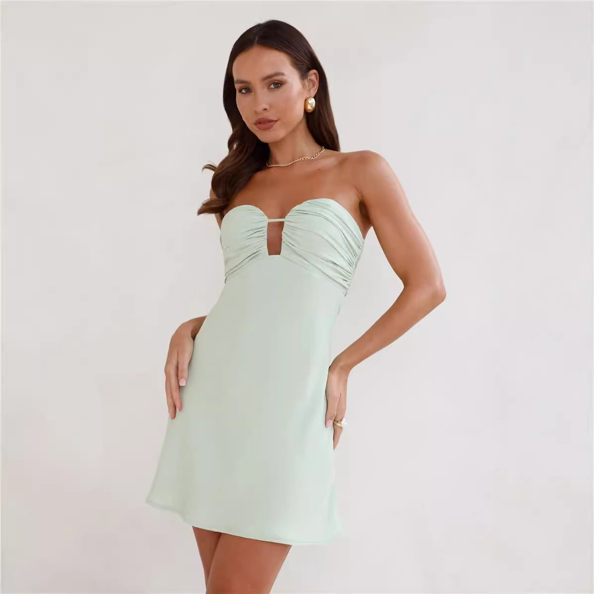 Mini-robe coupe couture