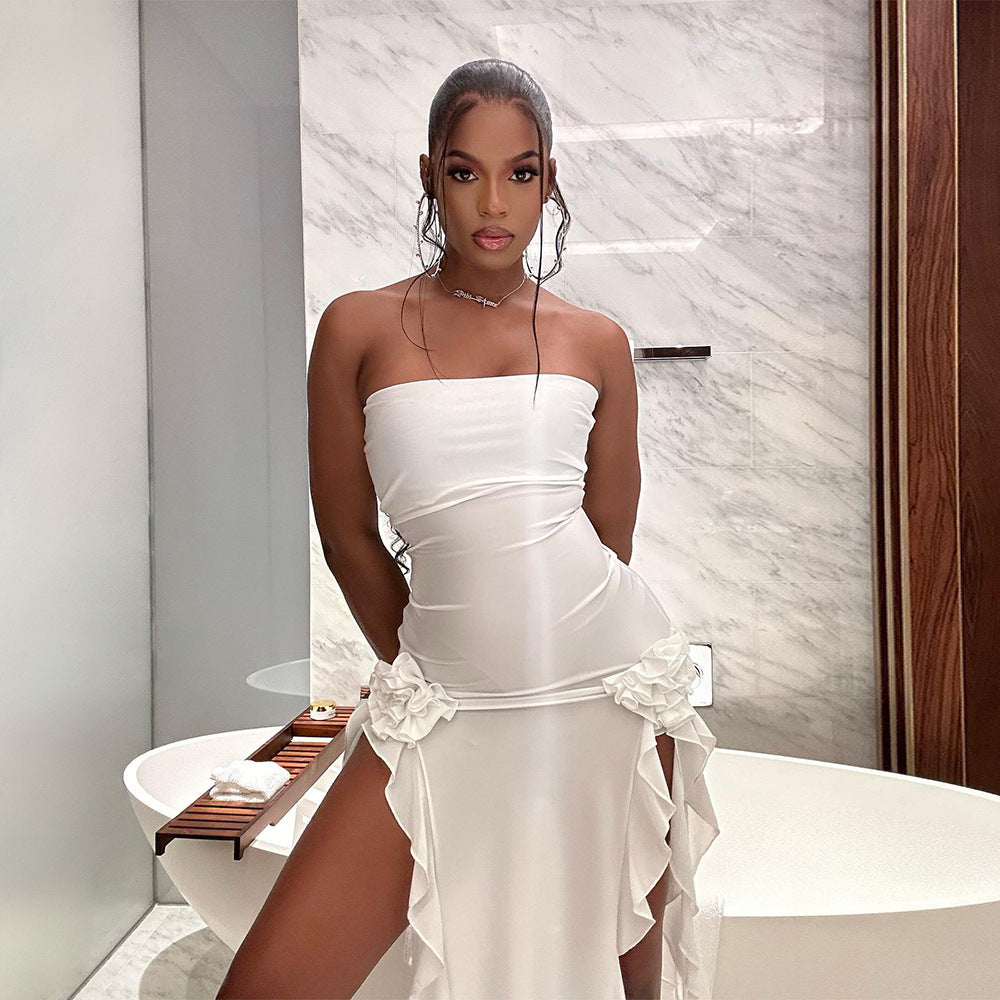 Lola's Garden unregelmäßiges Bustierkleid