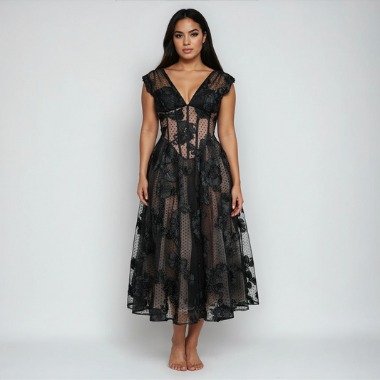 Prismatic Fever Dress"