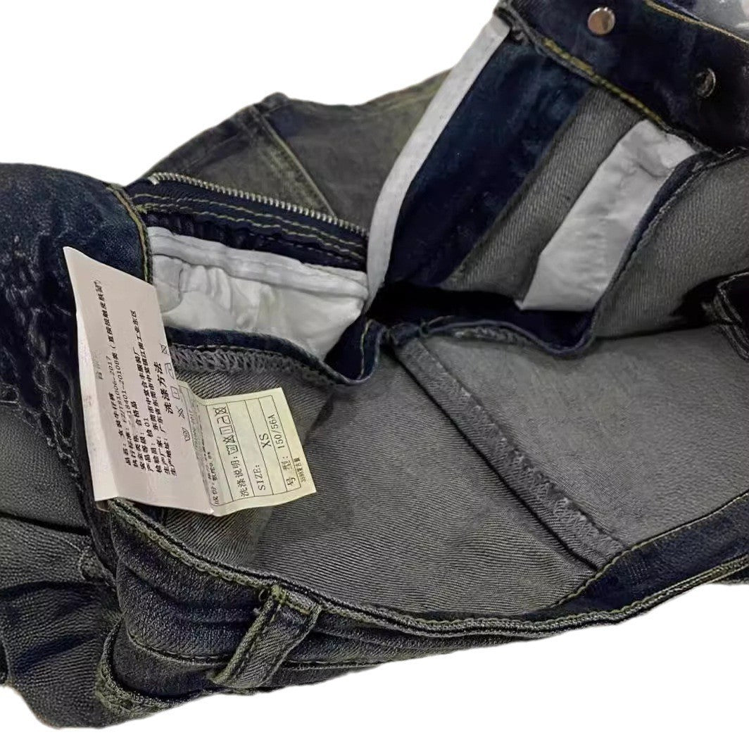 Some Day Coated Denim Mini Skirt