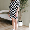 Chessé Checkered Two-Piece Lounge Set