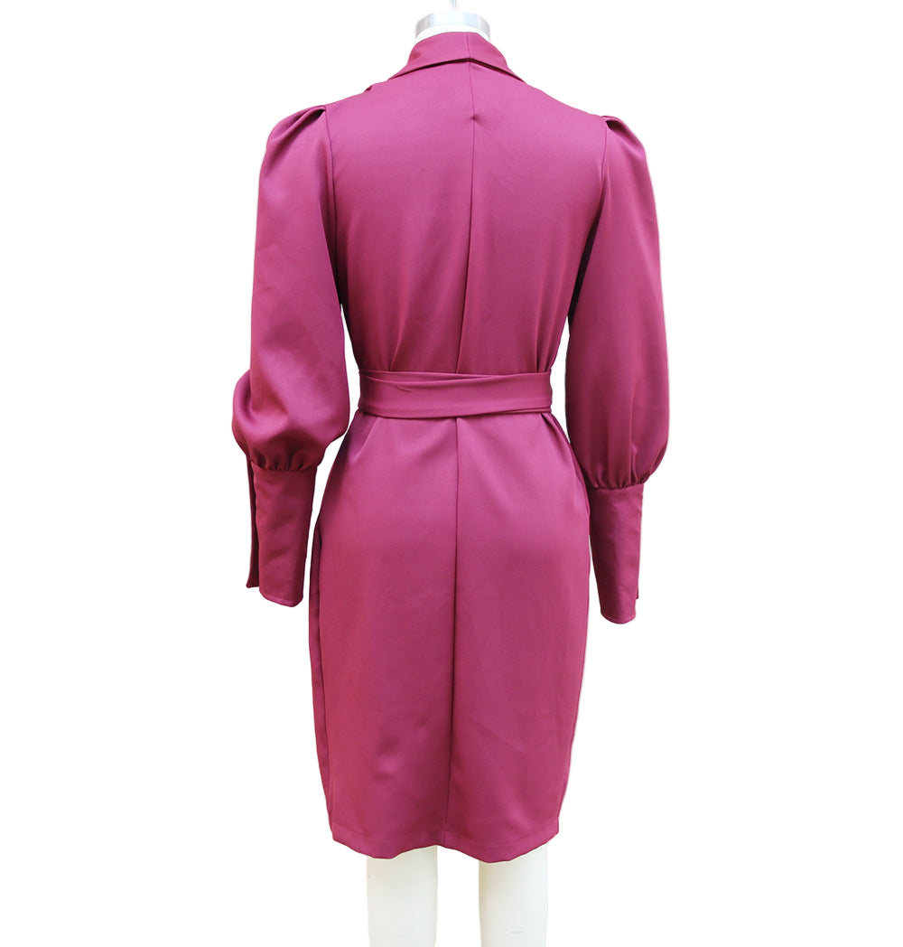 Essce Power Move Long Sleeve Office Dress