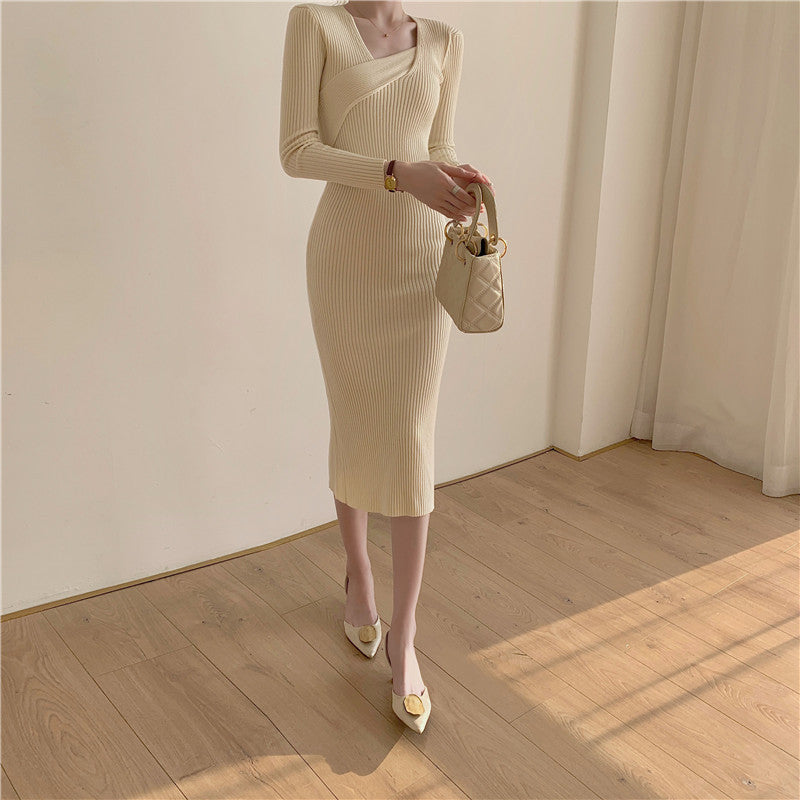 Ivanna Knit Layered Dress Set